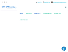 Tablet Screenshot of cityopticas.com